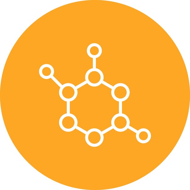 Thymine vector illustratie stijl