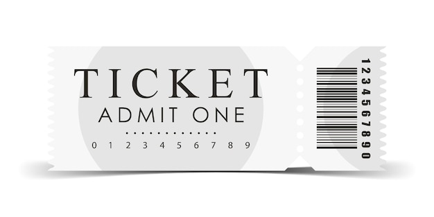 ticket design ticket design template vector