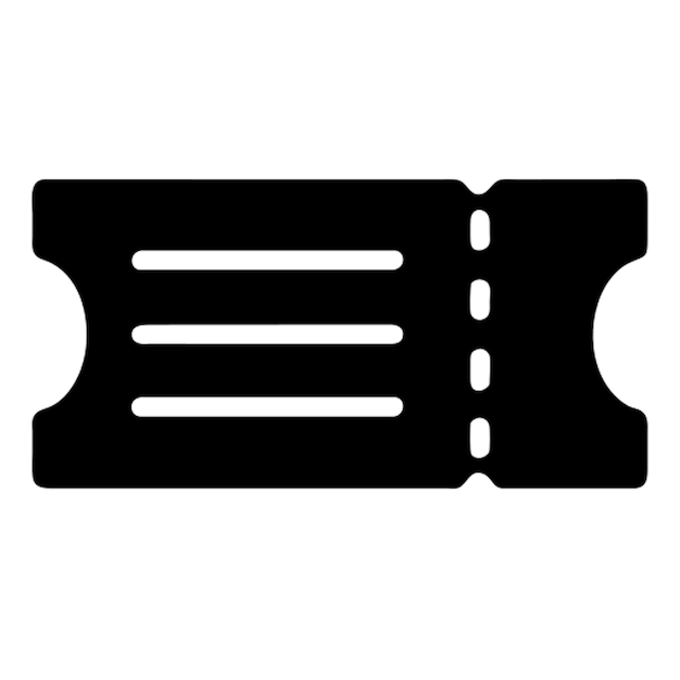 Vector ticket pictogram