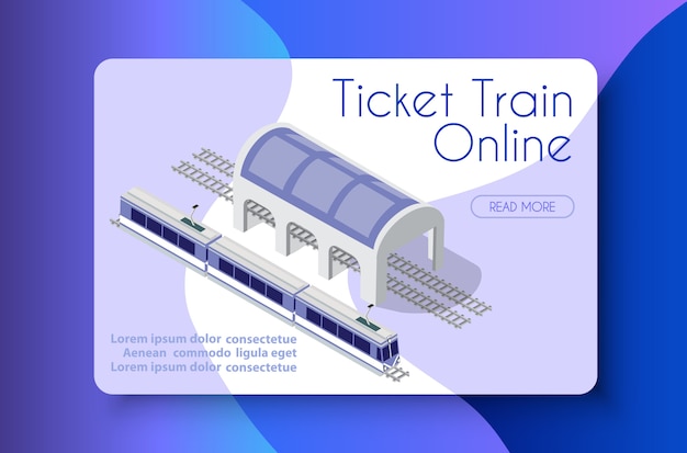 Vector ticket trein online