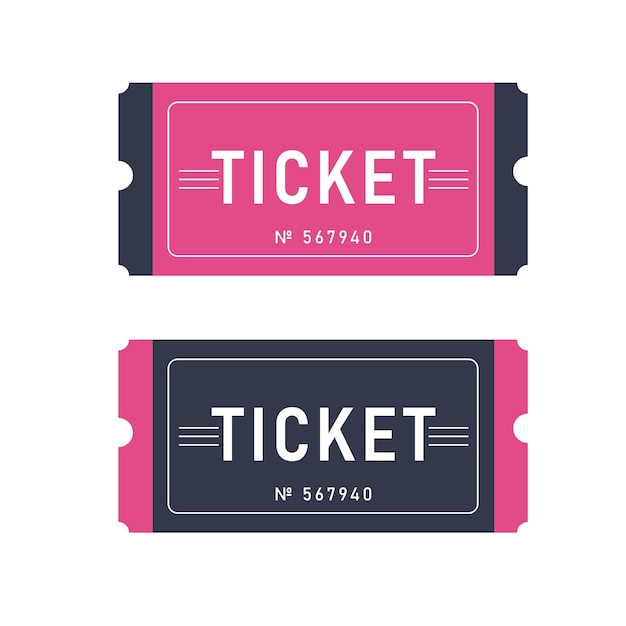 Tickets voor evenementen Sjabloon ticket