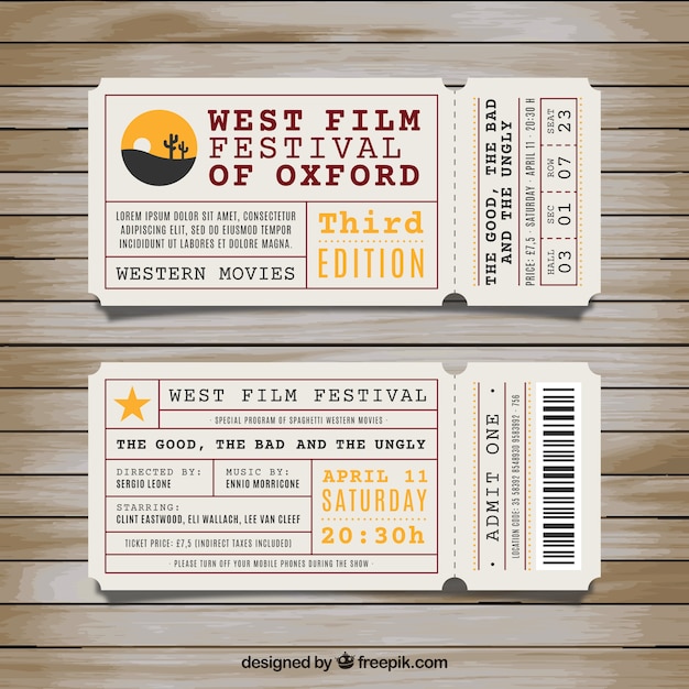 Tickets voor west filmfestival