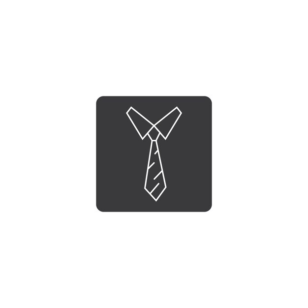 Vector tie icon