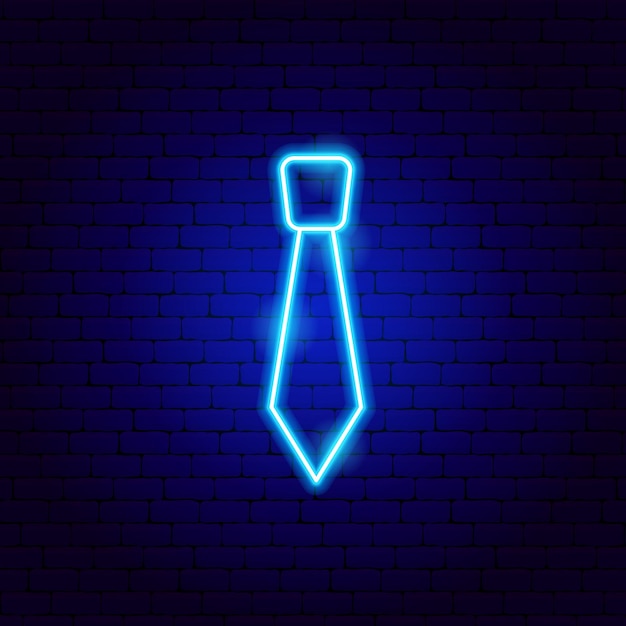 Tie Neon Sign