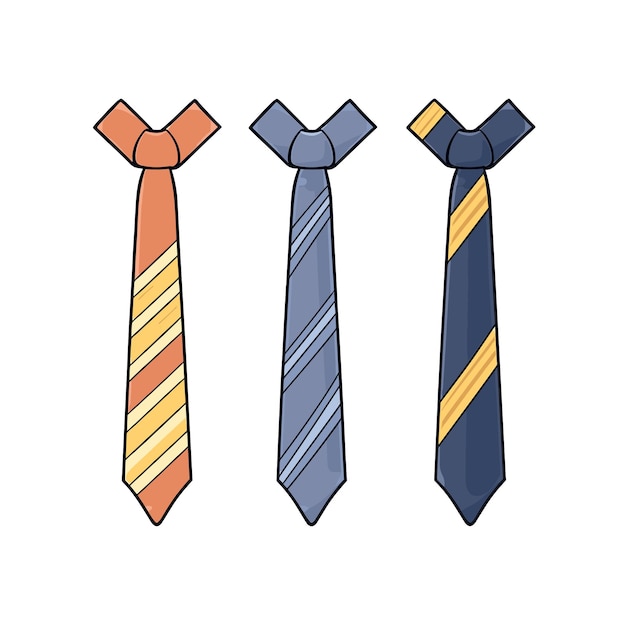 Premium Vector | A tie that has a tie on it