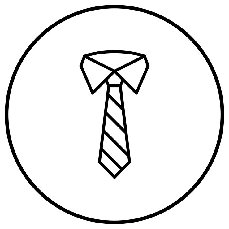Tie vector icoon Kan worden gebruikt voor Business Startup icoonset