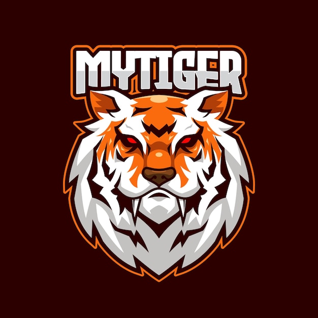 Tiger E-sports 로고 템플릿