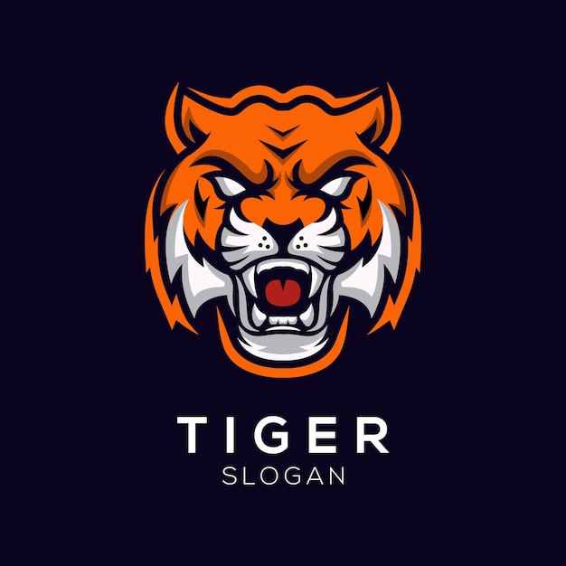 Vector tiger esports logo