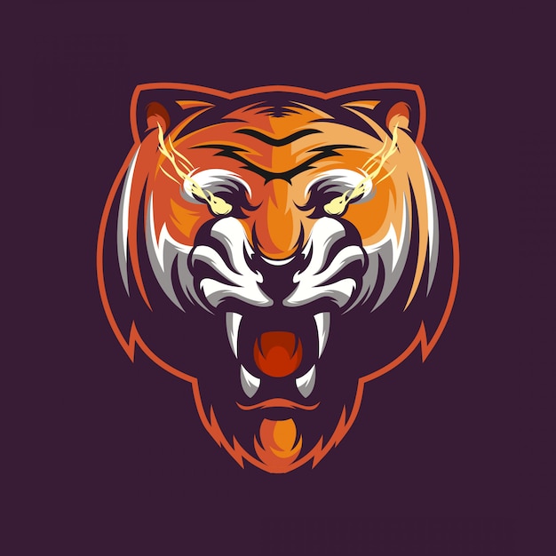 Logo volto di tigre