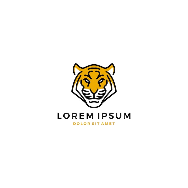 Логотип тигровой головы