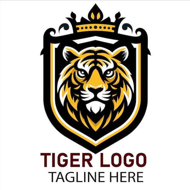 tiger head tiger face tiger head mascot