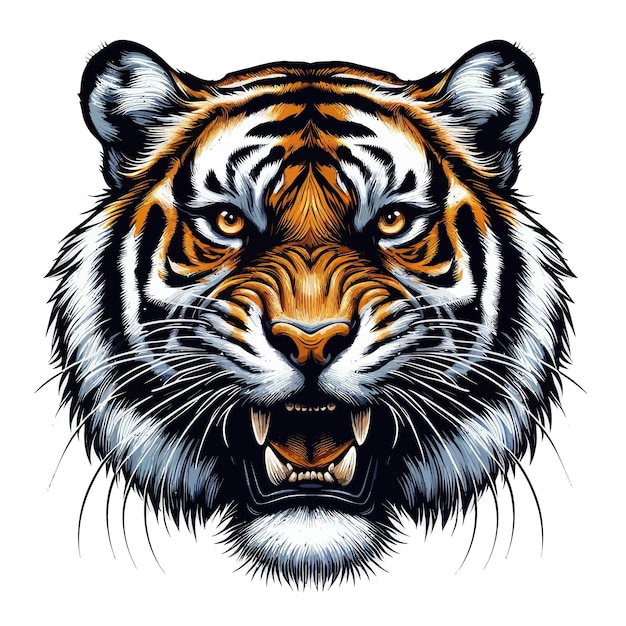 Tiger head