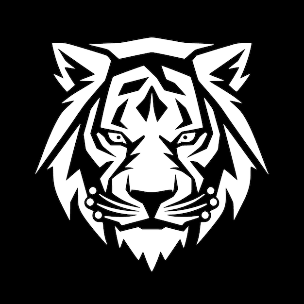 Tiger High Quality Vector Logo Vector illustration ideal for Tshirt graphic