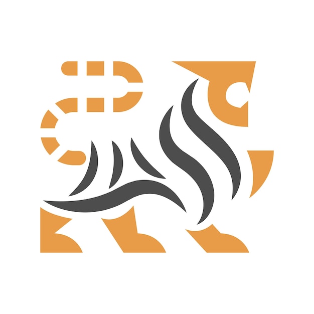 Tiger icon logo design