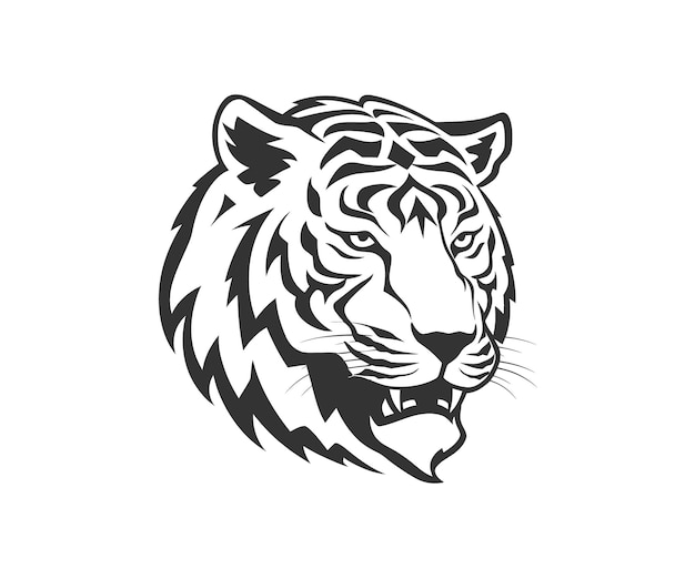 Tiger icon Vector illustration design