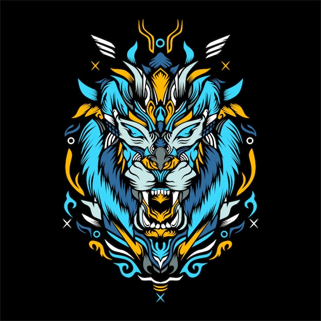 Tiger kunstwerk
