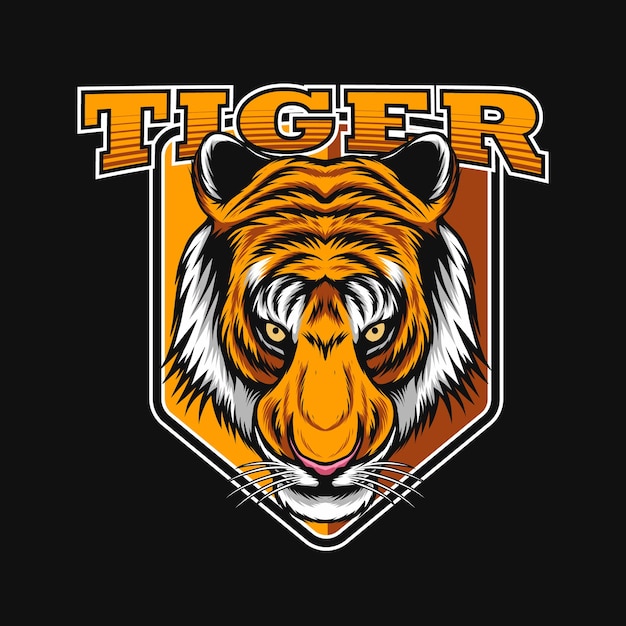 Tiger Logo Design For Template