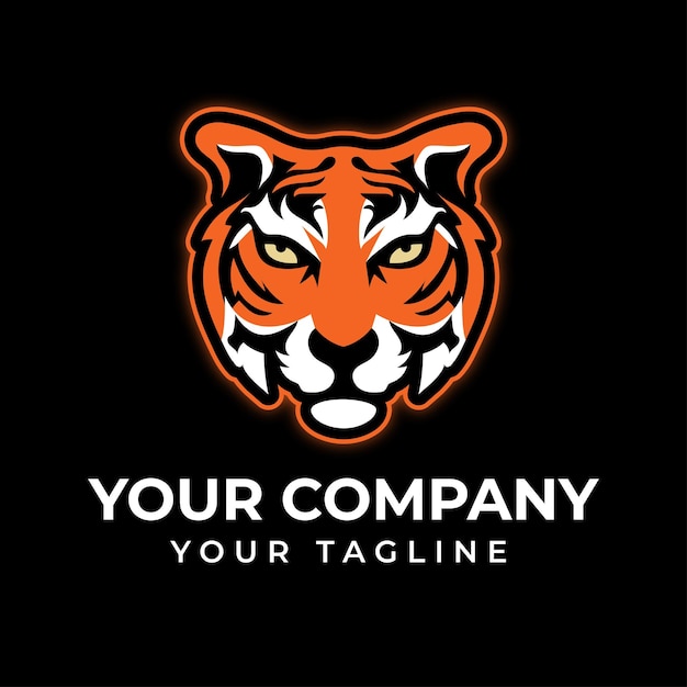 Tiger Logo Design Tiger Mascot Logo