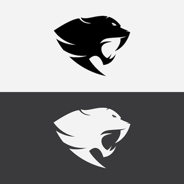 tiger logo icon vector template