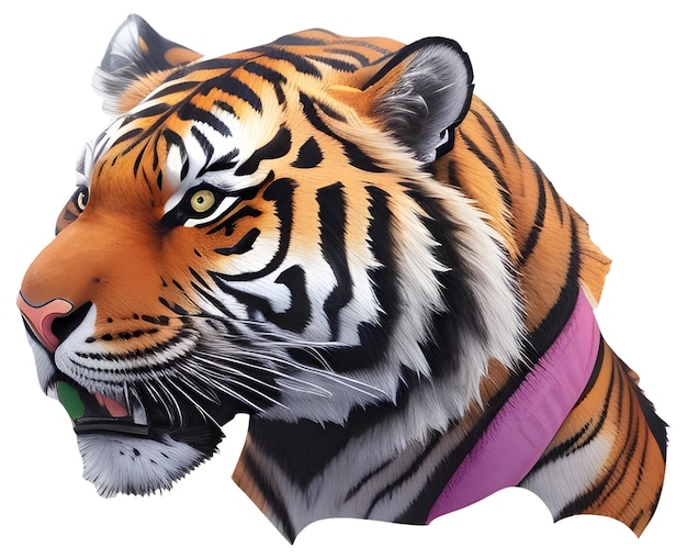 Vettore illustrazione del logo della tigre