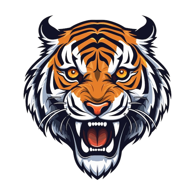 Логотип Тигра Вектор