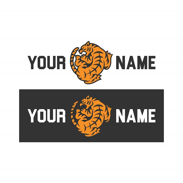 Tiger logo.