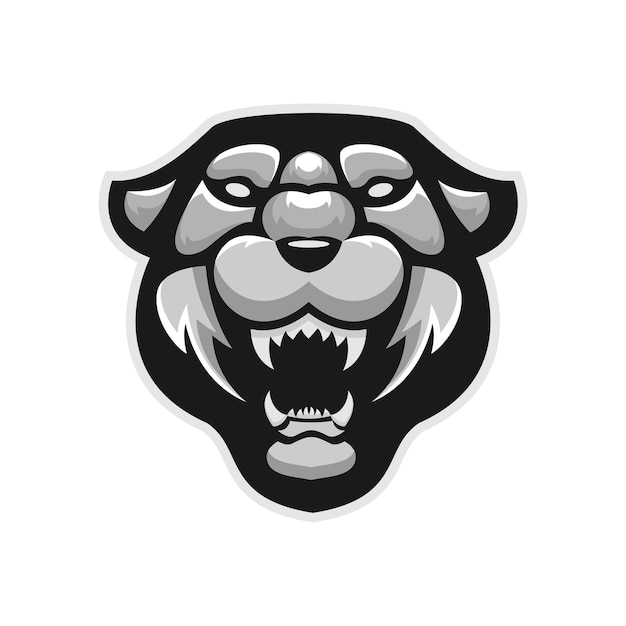 Tiger mascot logo design