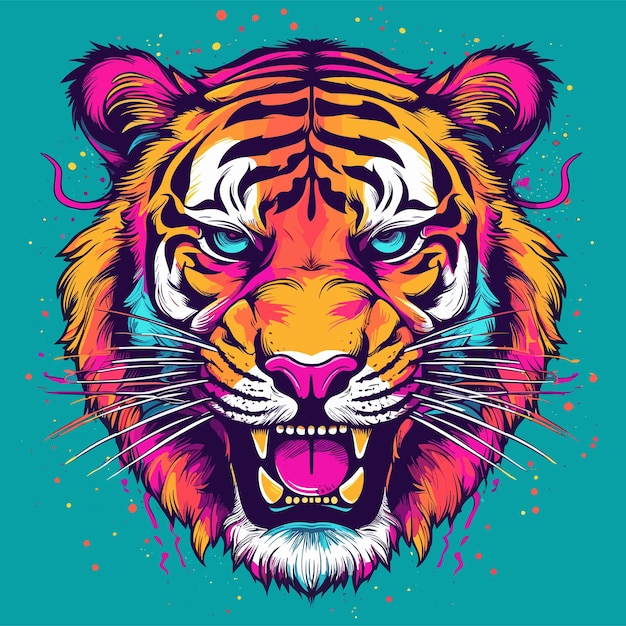 Premium Vector | Tiger mascot sport logo design head tiger vector ...