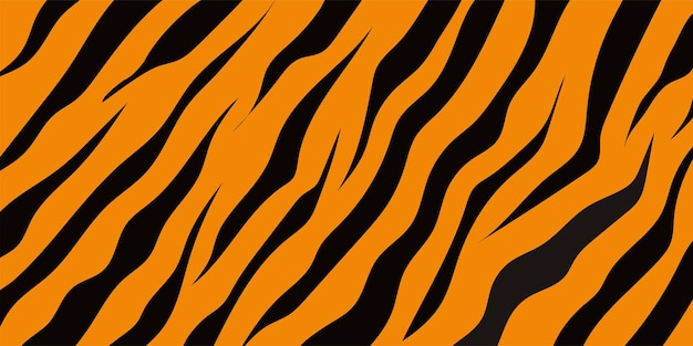 Tiger seamless pattern