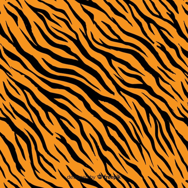 Vector tiger stripes background