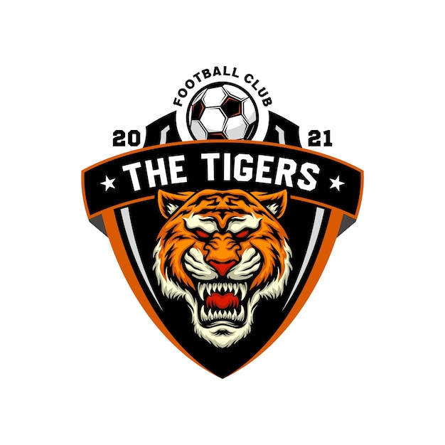 Tiger vector icon logo mascot