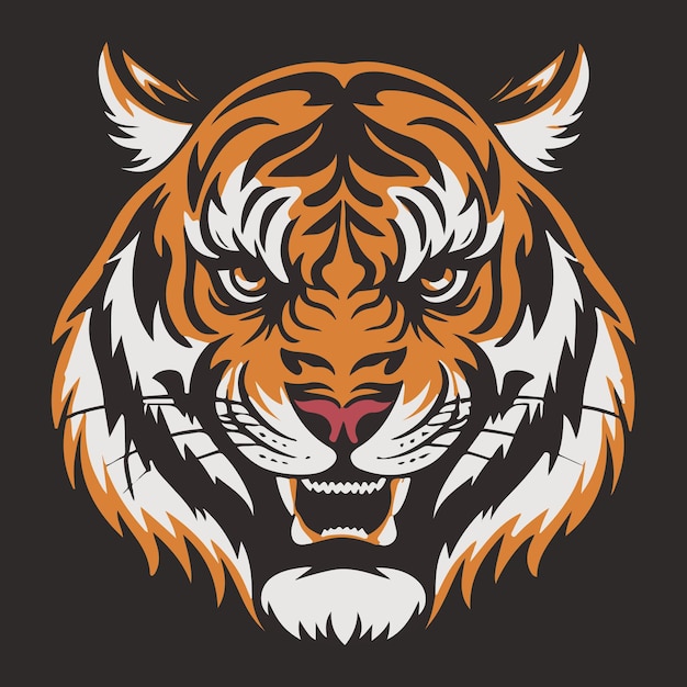 Tiger vector kunst illustratie