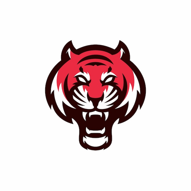 Tiger - vector logo/icon illustration mascot