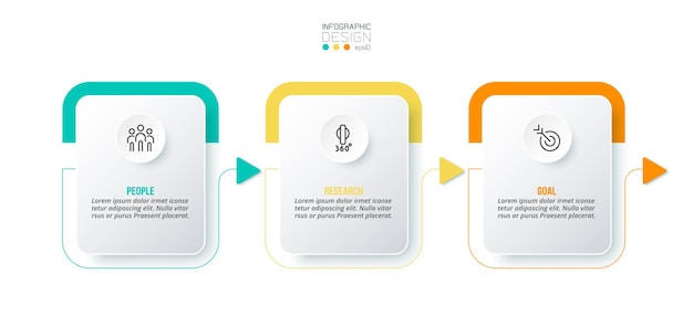 Vector tijdlijn business infographic sjabloon