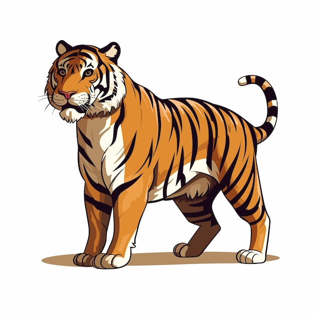 Tijger logo vector sticker