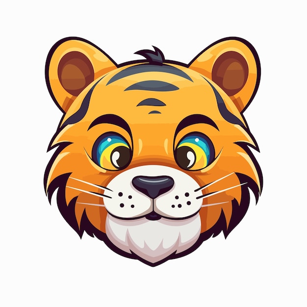 Tijger logo vector sticker