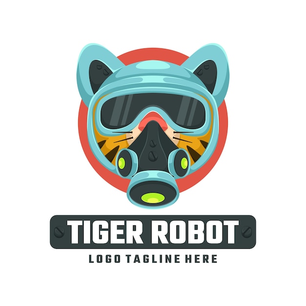 Tijger robot-logo