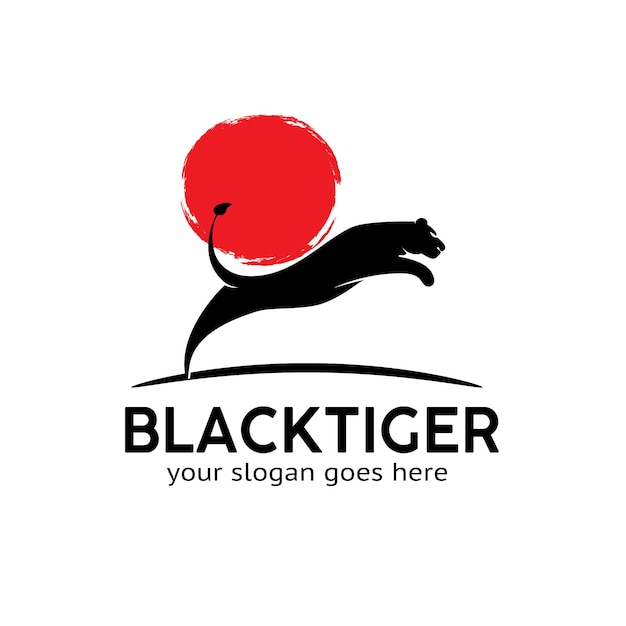 Tijger sprong logo