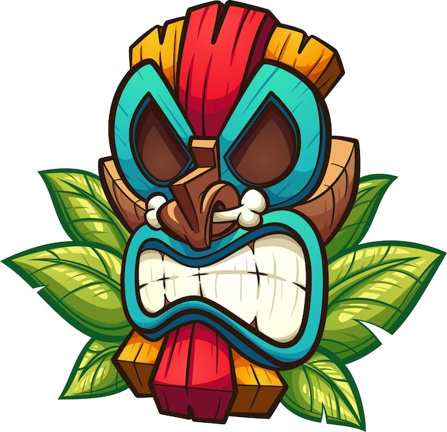 tiki mask