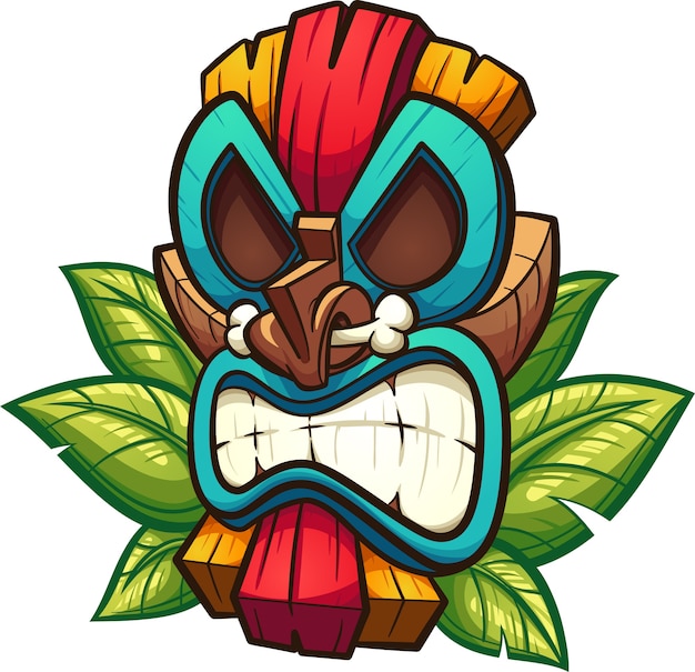 Tiki mask