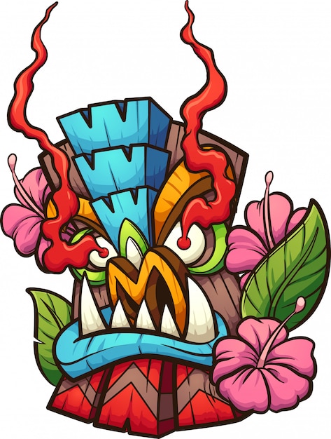 Tiki masker