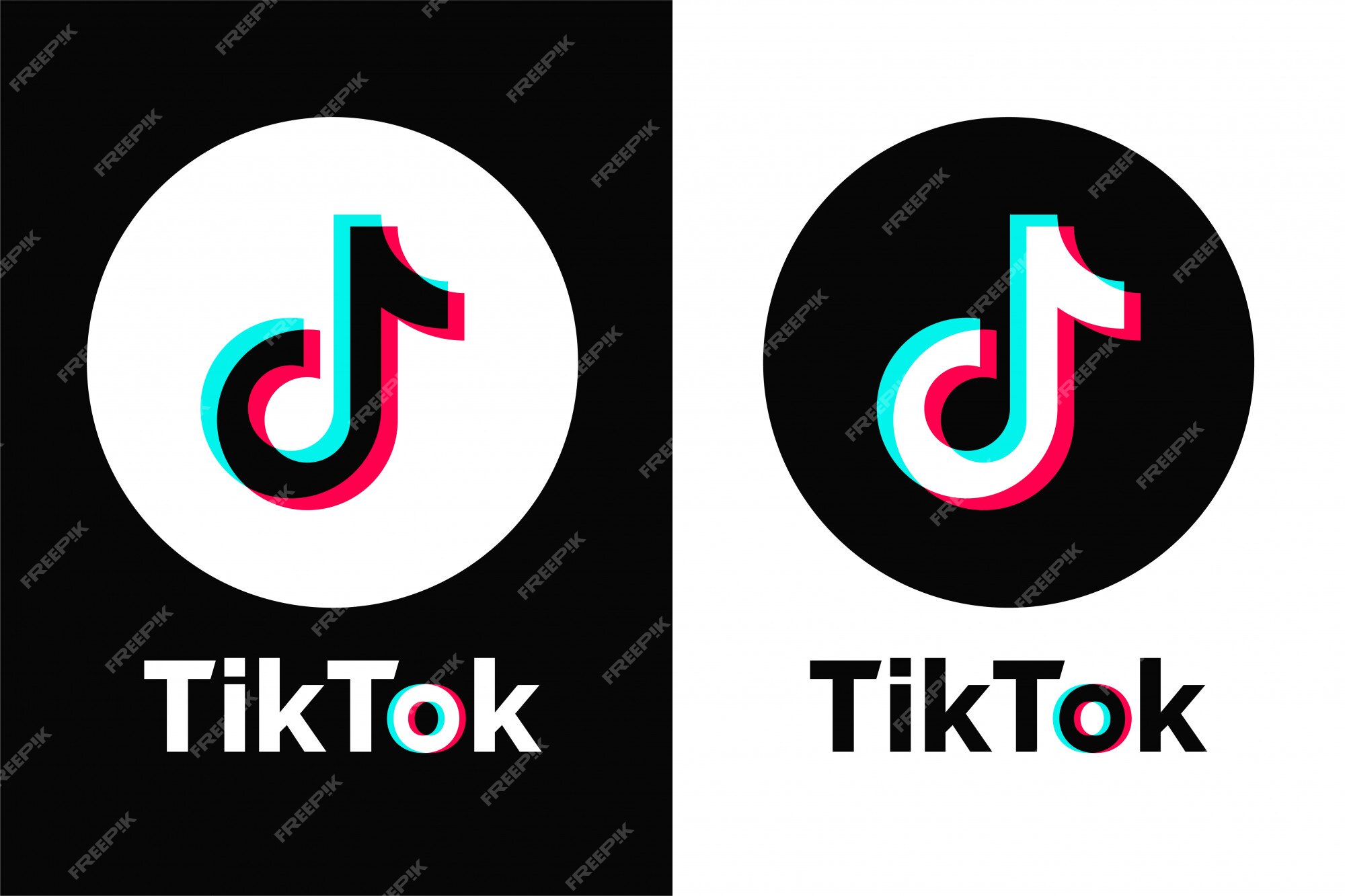 Tiktok Logo - Free Vectors & Psds To Download