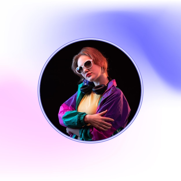 Tiktok profile picture template