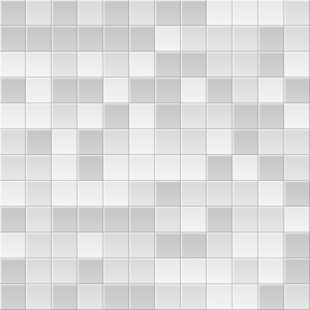 Tile background. Abstract block pattern. Brick texture. Square tiles. White, grey colors.