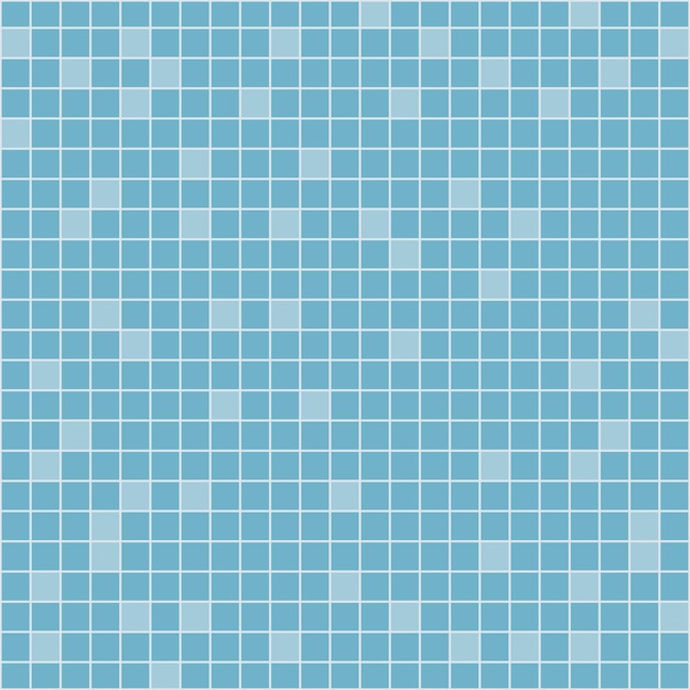 Tile badkamer Tile van blauw op de muur Template voor sauna bad Vector illustratie vlak ontwerp