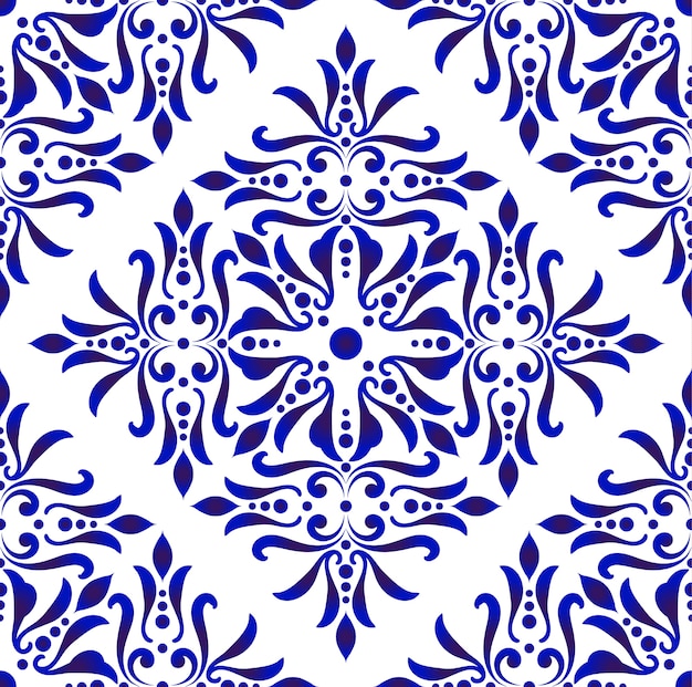 Tile pattern vector