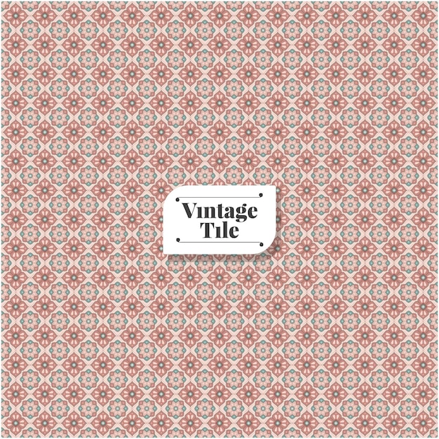 Vector tile seamless pattern background 63