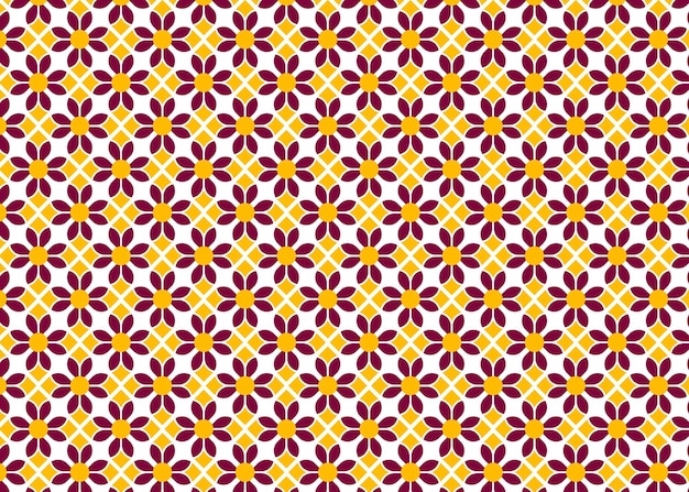 Tileable Islamicstyle design with arabesque and mosaic influences