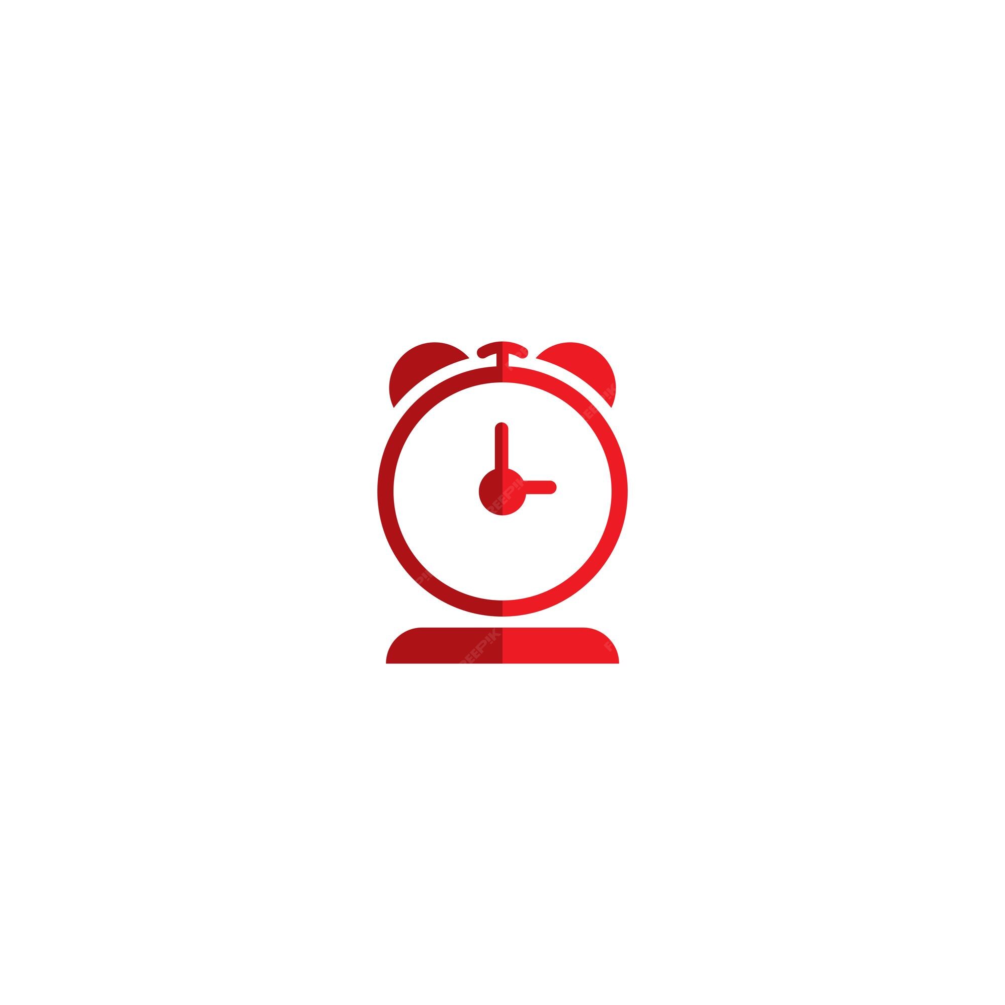 Premium Vector Time clock logo design