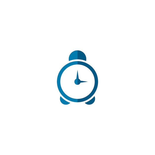 Time clock logo design